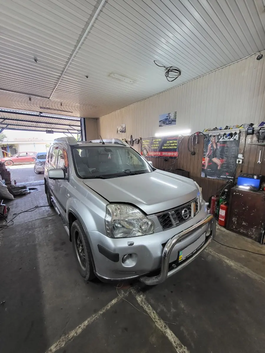 Встановлення ГБО на NISSAN X-TRAIL ЗАГАЛЬН ВИГЛЯД ПЕРЕД
